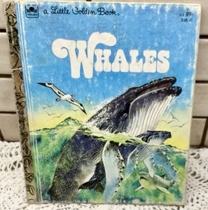 A Little Golden Book Whales 1978 by Jane Werner Watson - Picture 1 of 7