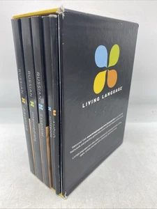 Living Language Russian Box Set Beginner thru Advanced - Picture 1 of 23