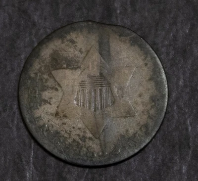 1852 Three Cent Silver   Lot Y3263 - Image 1 of 2