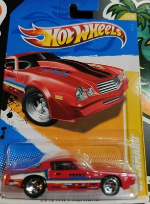 Hot Wheels 43/247 2012 HW Premiere '81 Camaro 43/50. Red. - Image 1 of 3