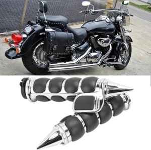 1" Handle Bar Hand Grips for Suzuki Intruder Volusia VS 1400 1500 700 VL 800 - Picture 1 of 15