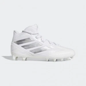 Men's adidas White Freak Carbon Mid Cleats Cloud Size 8.5 / New in Box - Picture 1 of 7