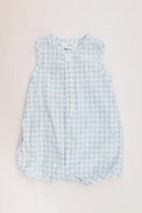 Mayoral 4-6 months blue romper - Picture 1 of 3