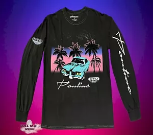 Neu langärmeliges Herren-T-Shirt Pontiac GTO Palmen - Bild 1 von 2