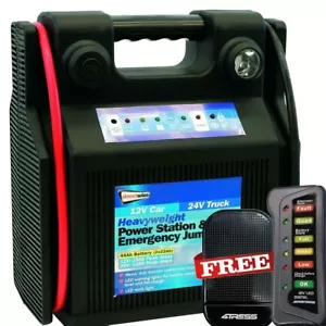 12v Car Van 24v Truck Portable Battery Jump Starter Power Pack PP14. Tester+DM - Picture 1 of 21