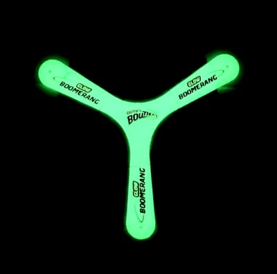 Boomerang Glow in the Dark Outdoor Fun Y 3 Wing - Image 1 of 4