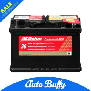 AC Delco 48AGM Battery Automotive BCI Group 48 Fits Acura BMW Chevrolet Ford NEW - Picture 1 of 2