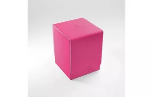 GAMEGENIC SQUIRE 100+ CONVERTIBLE DECK BOX PINK HOLDS 100 CARDS NEW - Picture 1 of 4