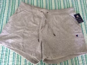 Pantalones cortos para mujer Champion Campus French Terry Campus - talla 1X - gris Oxford - ¡nuevos! - Imagen 1 de 5