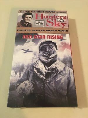 Hunters in the Sky VHS Tape Fighter Aces of World War II Red Star Rising  Vol 7 - Image 1 of 2