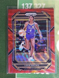 Lexie Brown  2023 WNBA Prizm  Ruby Wave Sparks #84