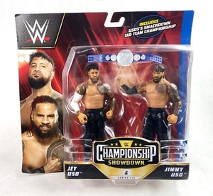 Jimmy & Jey Uso WWE Mattel Championship Showdown Conjunto de Figuras Nuevo Bloodline Usos - Imagen 1 de 2