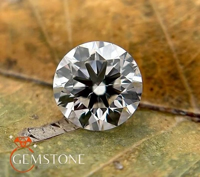 Certified Natural 6 Ct Lab Grown VVS1 D Color Diamond Round Cut Loose Gemstone - Image 1 of 4