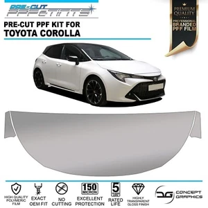 Motorhaube & Flügel Steinspäneschutz PPF Lackschutzfolie für Toyota Corolla - Bild 1 von 4