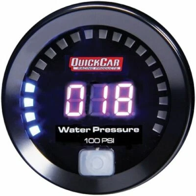 Quickcar 67-008 Digital Water Pressure Gauge - Image 1 of 3