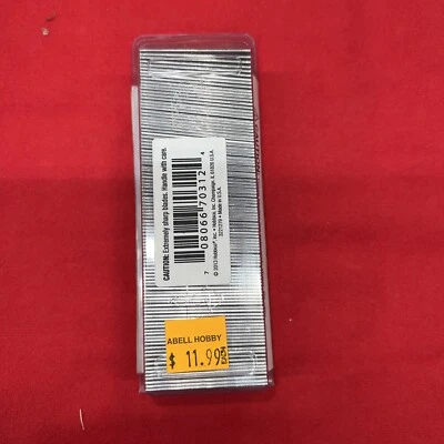 Hobbico Single Edge Blades (100)- HCAR0312 - Image 1 of 2