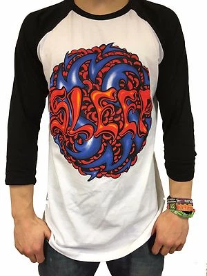 Sleep "Logo" Baseball T Shirt - OFFICIAL holy mountain dopesmoker - Image 1 of 2