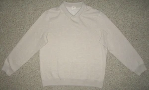 J CREW Vintage Oarsman Pullover Polo Sweatshirt Sweater Mens XXL Fleece Gray NEW - Picture 1 of 3