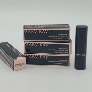 4x Mary Kay Matte Lipstick "Orange Mio" #136539 Discontinued New 4 Pack Lot - Picture 1 of 4