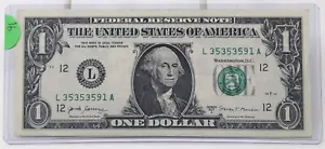 Banconota Federal Reserve $1 2017A FANTASTICA SERIE n. 3 coppia ripetitore 35353591 X91 - Foto 1 di 2
