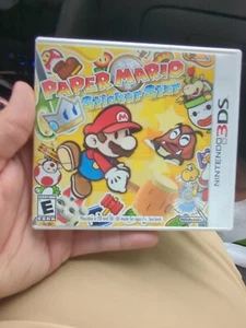 Paper Mario: Sticker Star (Nintendo 3DS, 2012) Complete - Picture 1 of 3