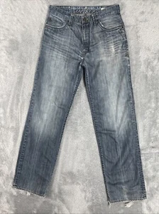 Mavi Jeans Herren 32x35 (eigentlich) blau Max Mid Rise Wide Leg Baumwolle Denim Hose - Bild 1 von 16