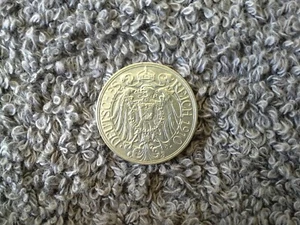 1910J Germany 25 Pfennig KM#18 - Choice AU - Picture 1 of 2