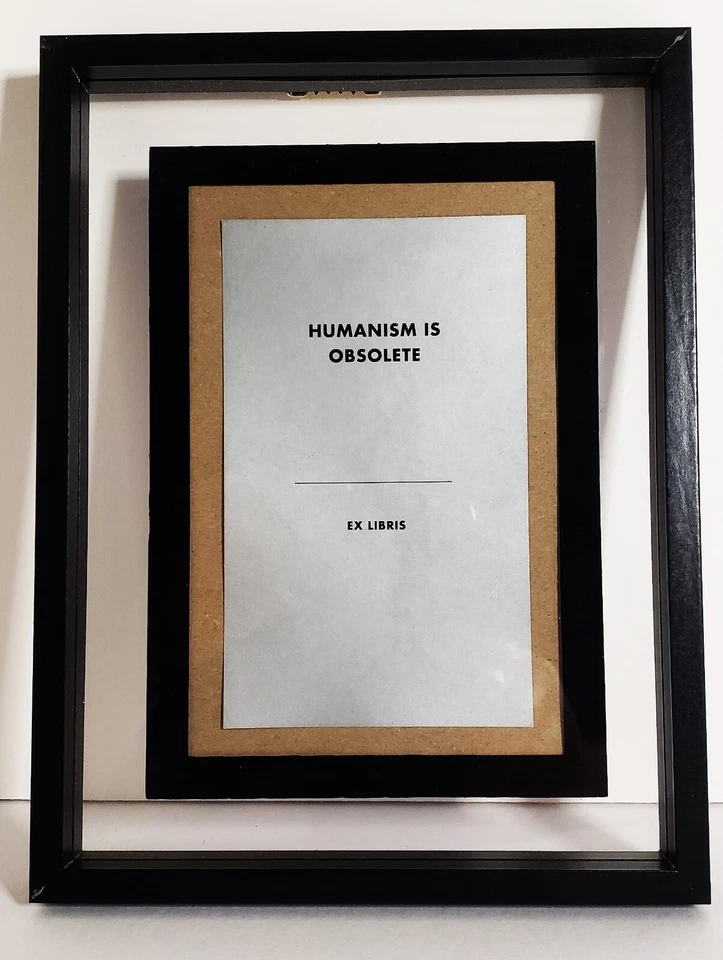 JENNY HOLZER TRUISM Original Edición Limitada LITOGRAFÍA ENMARCADA HUMANISMO Foto 1 de 2