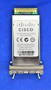 Cisco GBIC TwinGig Converter Module CVR-X2-SFP V02 P/N: 800-27645-02 - Bild 1 von 4
