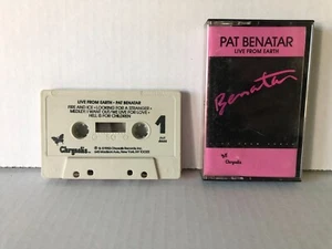 Pat Benatar LIVE FROM EARTH Original 1983 Chrysalis CRC Club Cassette - Picture 1 of 7