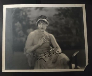 PATSY RUTH MILLER STUMMFILM STAR SIGNIERTES FOTO LON CHANEY SR HUCKAUF VON - Bild 1 von 3