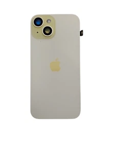 Tapa trasera de batería premontada NFC flash amarillo para Apple iPhone 15 - Imagen 1 de 2