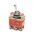 DPDT Mini Latching Toggle Switch 3 Position ON/OFF/ON AC 250V 15A for Car Boat