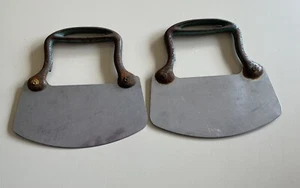 2 Acme MGM Co Stainless Steel & Cast Iron Cutter - Chopper - Slicers 1930s - Picture 1 of 2