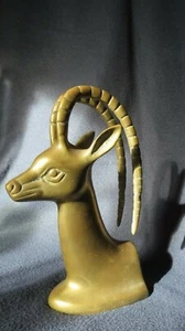 Gazelle Brass Bookend / Paperweight - Picture 1 of 11
