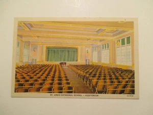 St Louis Postcard Cathedral School Auditorium - Picture 1 of 2