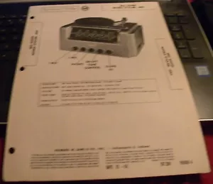 AMPLIFICADOR AUDIO SONIDO CAMPANA CON REPRODUCTOR DE DISCOS - 2 MODELOS (SAMS PHOTOFACT 224-4) - Imagen 1 de 1