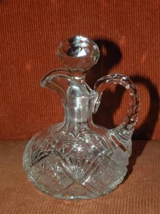 ANTIQUE AMERICAN BRILLIANT CRUET - Picture 1 of 1