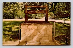 Postkarte Der Original Brunnen des Alamo San Antonio Texas - Bild 1 von 2