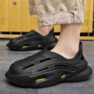 Summer Men Slippers EVA Thick Bottom Sandals Indoor Home Slides Garden Slippers - Picture 1 of 27