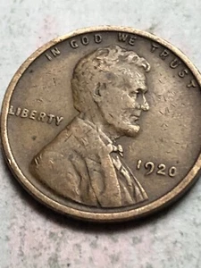1920 P LINCOLN WHEAT CENT Coin Low Shipping Great Details Lot S 77 - Picture 1 of 12