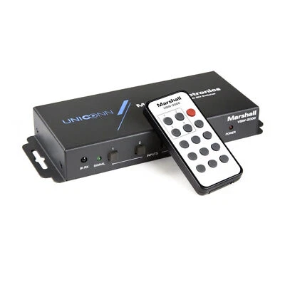 Marshall Electronics VSW-2000 4x1 3G/HD/SD-SDI Switcher with Panel Buttons - Image 1 of 2