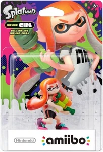 NINTENDO AMIIBO SPLATOON INKLING GIRL ORANGE HAIR - Picture 1 of 7