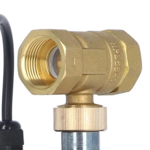Normally Closed Motorized Ball Valve IP54 Brass Body ABS Shell 2 Way Electri ESA - Picture 1 of 12