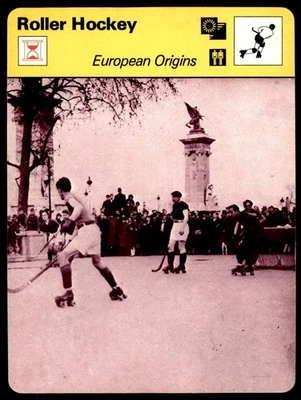 1977 Sportscaster бейсбол #48-17 европейского происхождения - хоккей на роликах EX/MT - Изображение 1 из 2