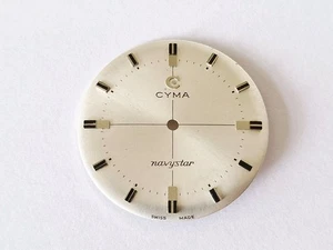 CYMA 480,486 Dial 28.40mm Genuine Swiss - Picture 1 of 2