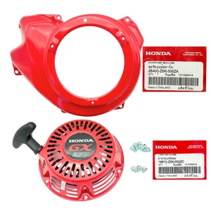 Genuine Honda Recoil Starter 28400-Z5K-305 & Fan Cover 19610-Z5K-000 GX240 GX270 - Picture 1 of 12