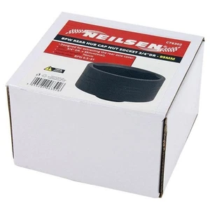 3/4" Driv Rear Hubcap Nut Bpw 8 Point Axel Cover Truck Trailer Socket 95mm oval2 - Picture 1 of 3