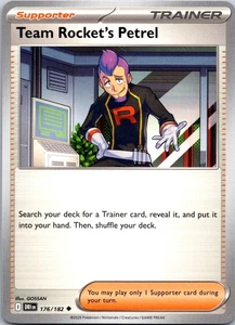 Team Rocket's Petrel 176/182 Sv10: Destined Rivals Regular - Pokemon TCG - NM - Bild 1 von 2