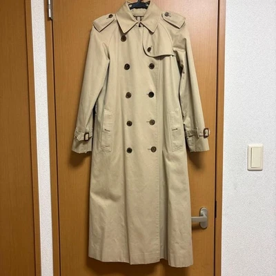 Gabardina Burberry LONDON beige doble botonadura algodón 36/S (US: XS) Foto 1 de 4
